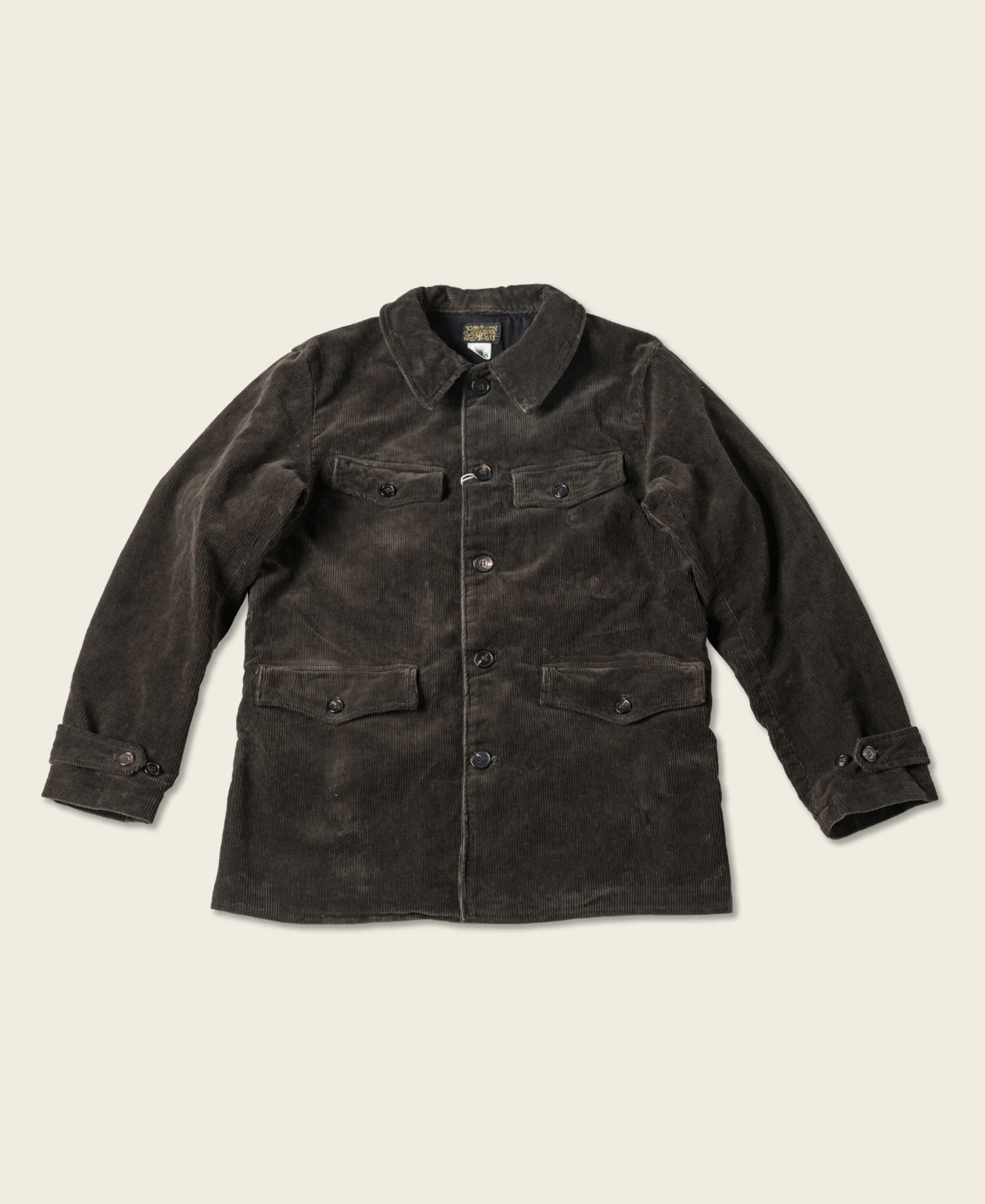 1930s French Corduroy Hunting Jacket ColsenKeane Leather LLC