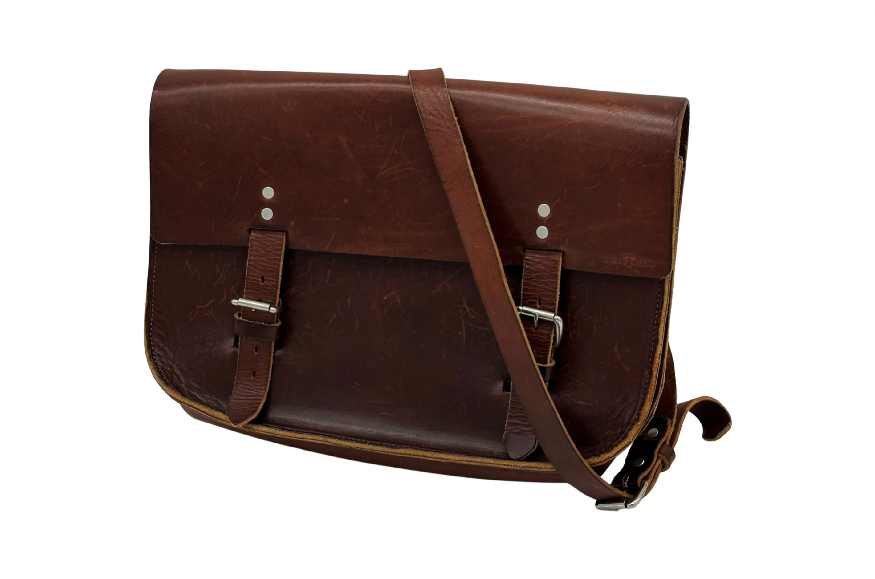 Seasoned No. 4318 - Messenger Bag in Havana Brown