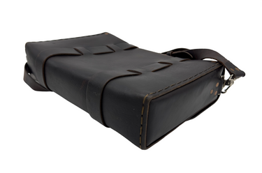 Seasoned No. 4313 - Minimalist Satchel in Espresso Grunge
