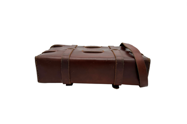 Seasoned No. 4316 - Bohemian Satchel in Scotch Grunge With a Leather Divider