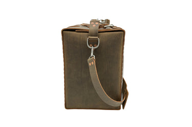 ColsenKeane No. 1019 Flight Bag | 8/9oz Full Grain Leather | Handcrafted Pilot Gear