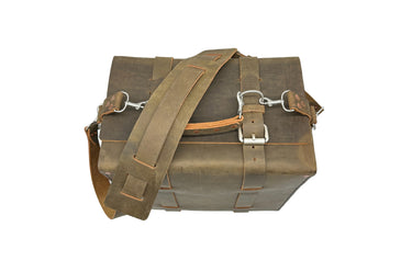 ColsenKeane No. 1019 Flight Bag | 8/9oz Full Grain Leather | Handcrafted Pilot Gear