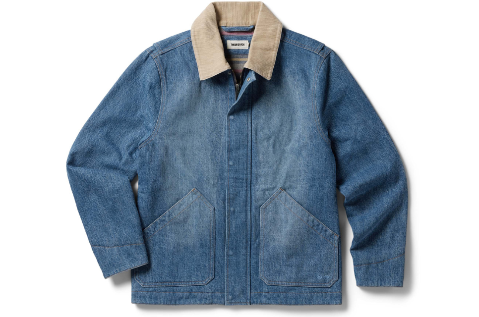 The Workhorse Jacket in Fletcher Wash Organic Selvage