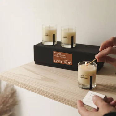 Ranger Station Candle Shot Glass Set