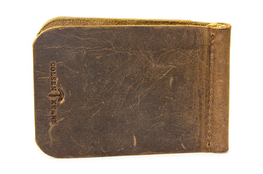 ColsenKeane No. 1218 Leather Money Clip | 5/6oz Full Grain Leather | Compact Card & Cash Carrier