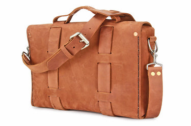 Limited Edition No. 4313 Minimalist Standard Leather Satchel in Manhattan Rye - SOLD OUT