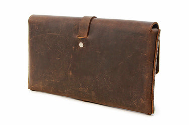 ColsenKeane No. 317 Leather Clutch | 5/6oz Full Grain Leather | Minimalist Envelope Clutch