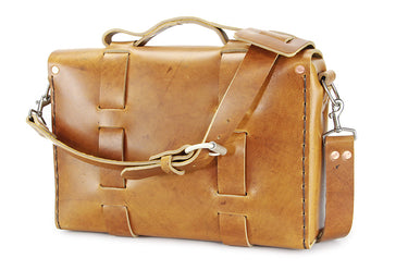 Limited Edition No. 4313 - Standard Minimalist Leather Satchel in Mojave Sand |SOLD OUT