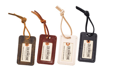 ColsenKeane No. 1022 Leather Luggage Tag | 5/6oz Full Grain Bag Tag