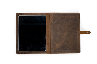 ColsenKeane No. 120 12.9" iPad Pro Portfolio | 5/6oz Leather | Integrated Legal Pad Holder