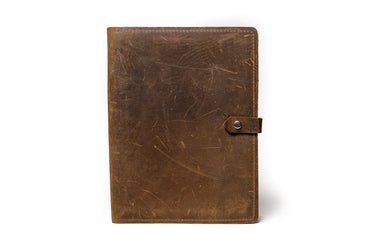 ColsenKeane No. 120 12.9" iPad Pro Portfolio | 5/6oz Leather | Integrated Legal Pad Holder