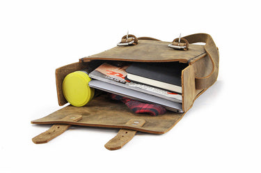 Seasoned No. 917 - Large Field Bag in Crazy Horse