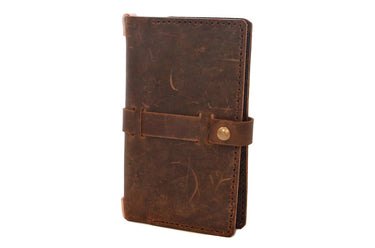 ColsenKeane Stitched Leather Journal | 5/6oz Full Grain Leather | Hand-Stitched Refillable Cover