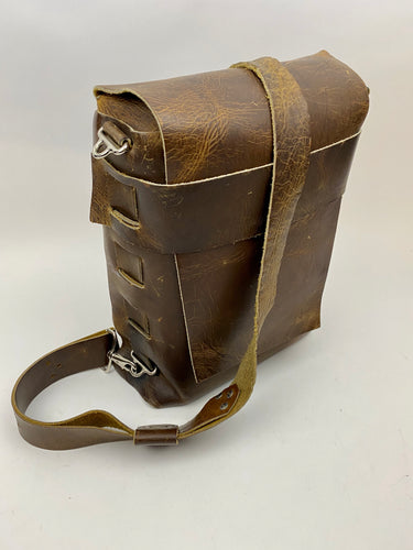 Seasoned No. 810 - The Classic Satchel in Copper Crazy Horse with Front Insert