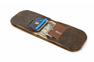 ColsenKeane No. 817 Bi-Fold Wallet | 5/6oz Full Grain Leather | Hand-Stitched Minimalist Heritage Design