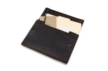 ColsenKeane No. 1214 Portfolio Case | 5/6oz Full Grain Leather | Zero-Stitch Minimalist Tech Sleeve