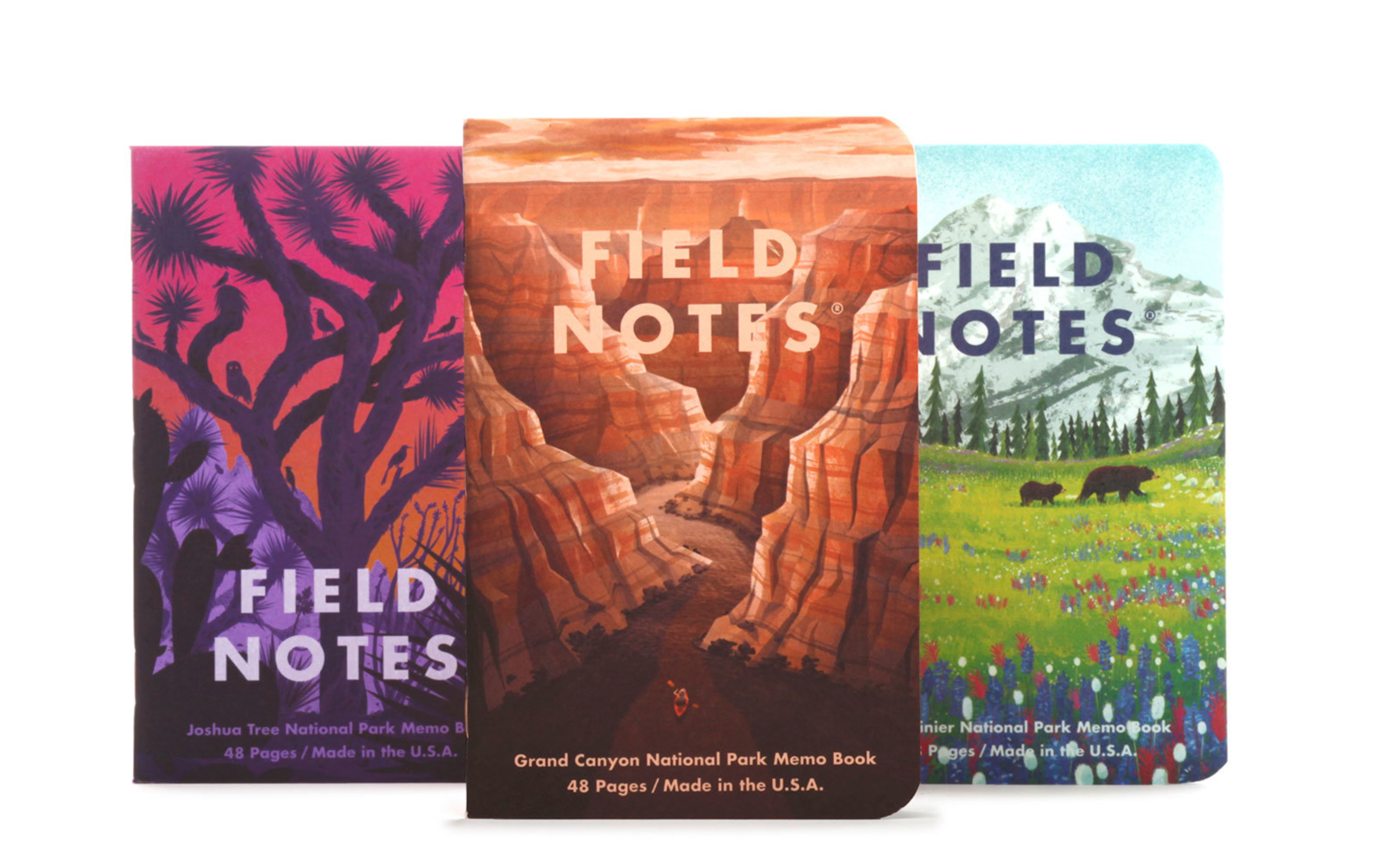 Field Notes: 3-Pack National Parks Edition