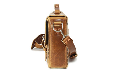 Limited Edition No. 4313 Minimalist Standard Leather Satchel in Glazed Montana - SOLD OUT