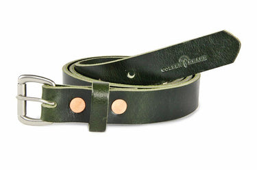 ColsenKeane No. 814 Skinny Work Belt | 8/9oz Full Grain Leather | 1" Wide Dress-Casual Strap